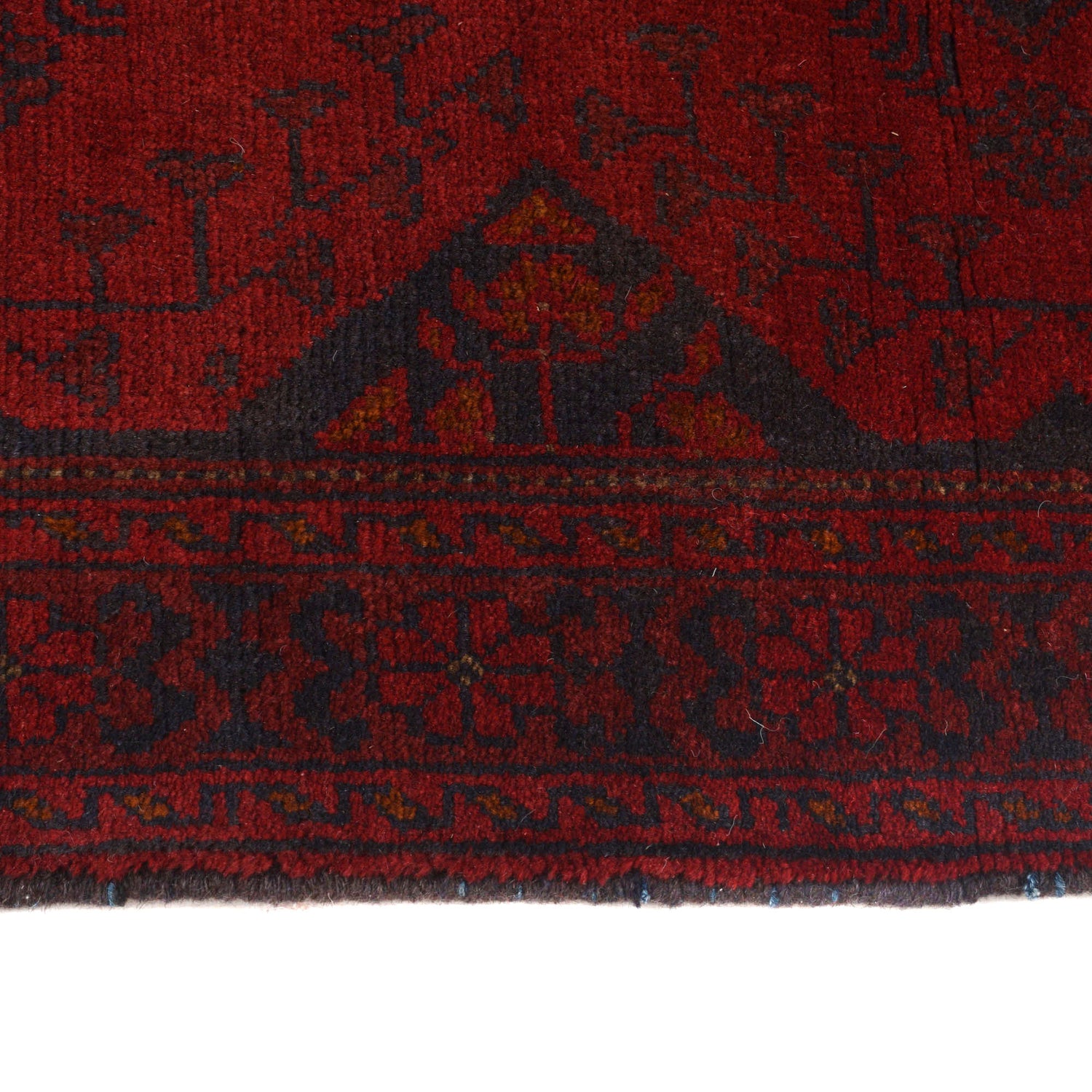 Handmade Khal Mohammadi Runner 2' 6 x 9' 5 (ft) - No. B19923