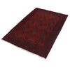 Red Color Khal Mohammadi Rug 3' 4 x 4' 8 (ft) - No. B19934