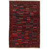 Hand Knotted Baluchi Rug 3' 8 x 5' 7 (ft) - No. B19944