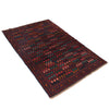 Hand Knotted Baluchi Rug 3' 8 x 5' 7 (ft) - No. B19944