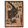 War Rug 2' 0 x 2' 8 (ft) - No. B19948