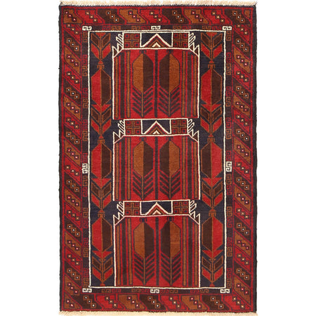 Prayer mat 2' 7 x 3' 9 (ft) - No. G18880