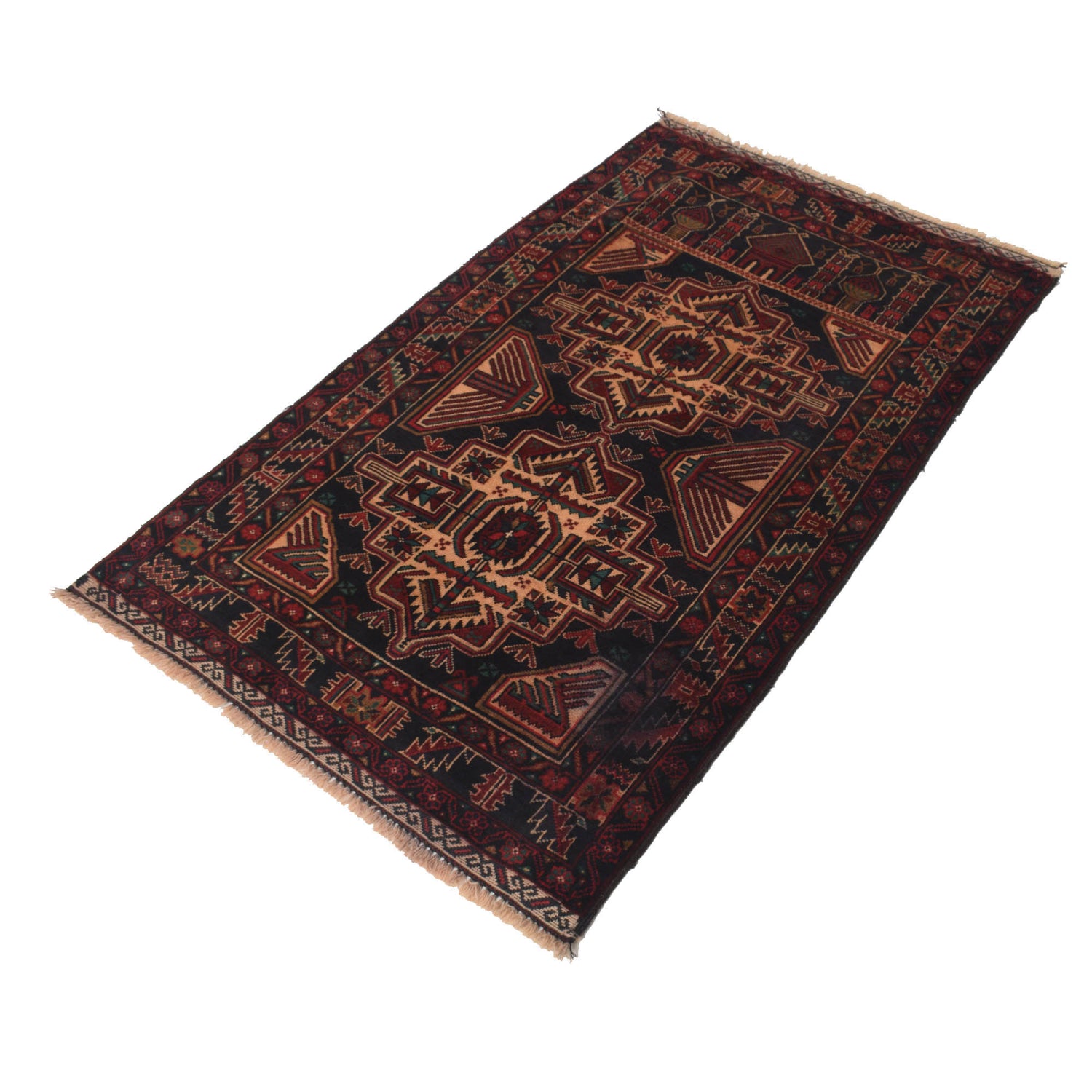 Prayer mat 2' 8 x 4' 6 (ft) - No. G18881