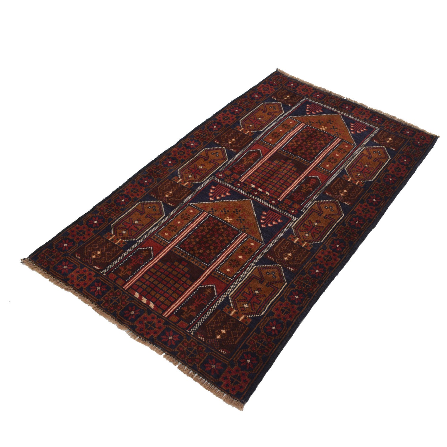 Baluchi Rug 2' 7 x 4' 5 (ft) - No. G18894