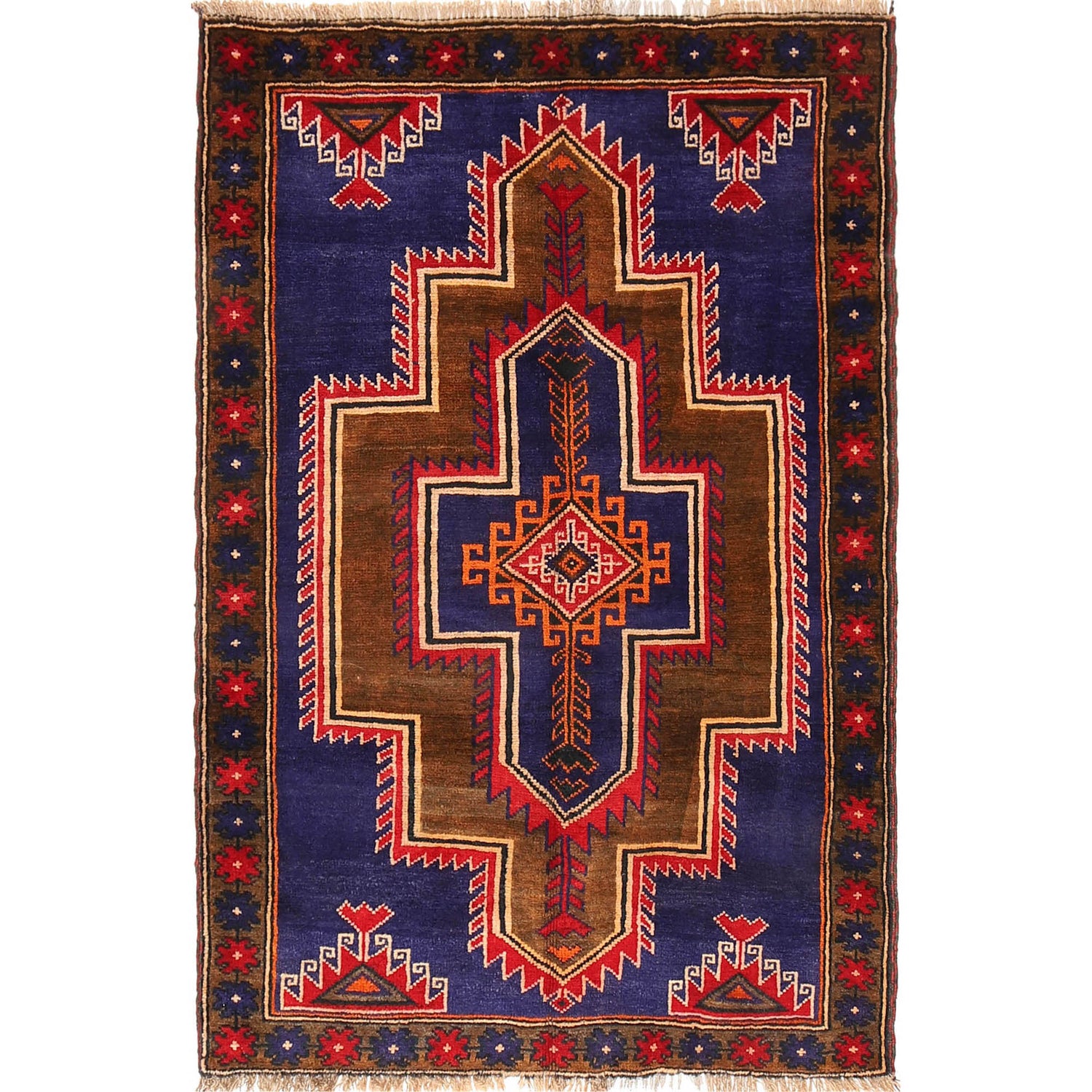 Baluchi Rug 2' 9 x 4' 5 (ft) - No. G18951