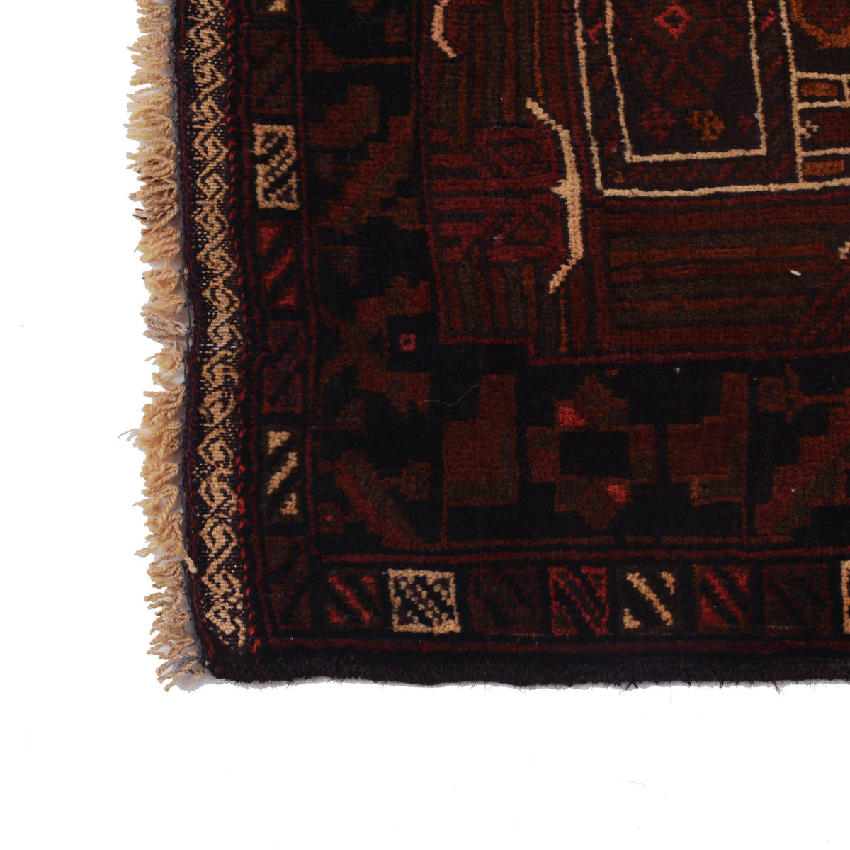 Prayer Rug Pattern Handmade Prayer Rug 2' 9 x 4' 5 (ft) - No. G19049