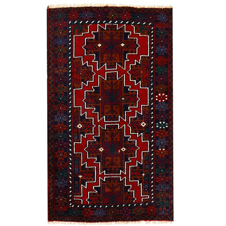 Baluchi Rug 2' 7 x 4' 3 (ft) - No. G19055