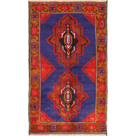 Baluchi Rug 2' 8 x 4' 7 (ft) - No. G19129