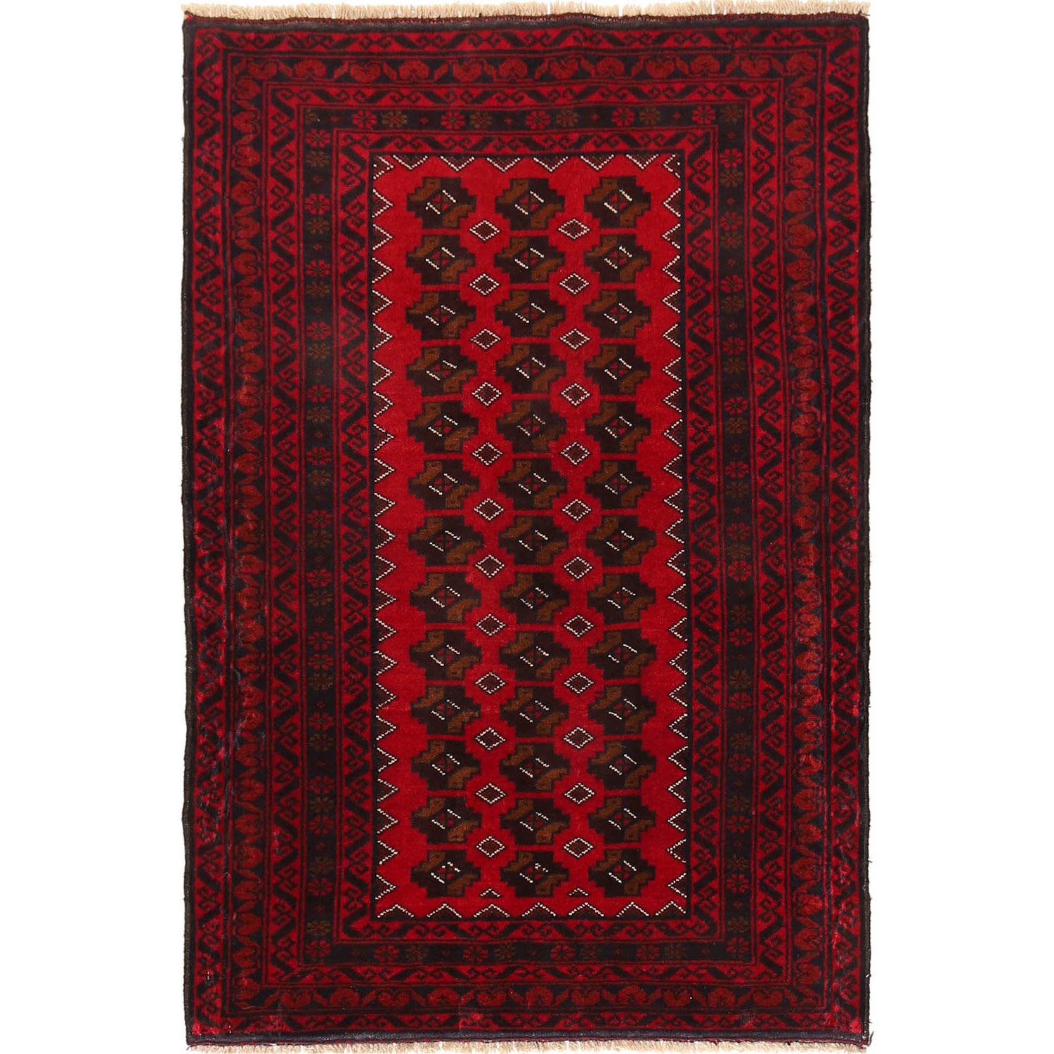 Baluchi Rug 2' 9 x 4' 6 (ft) - No. G19141