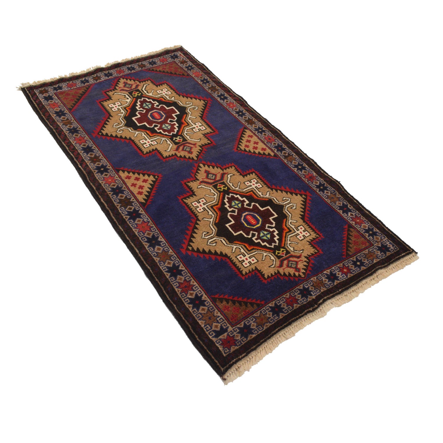 Baluchi Rug 2' 8 x 5' 1 (ft) - No. G19148