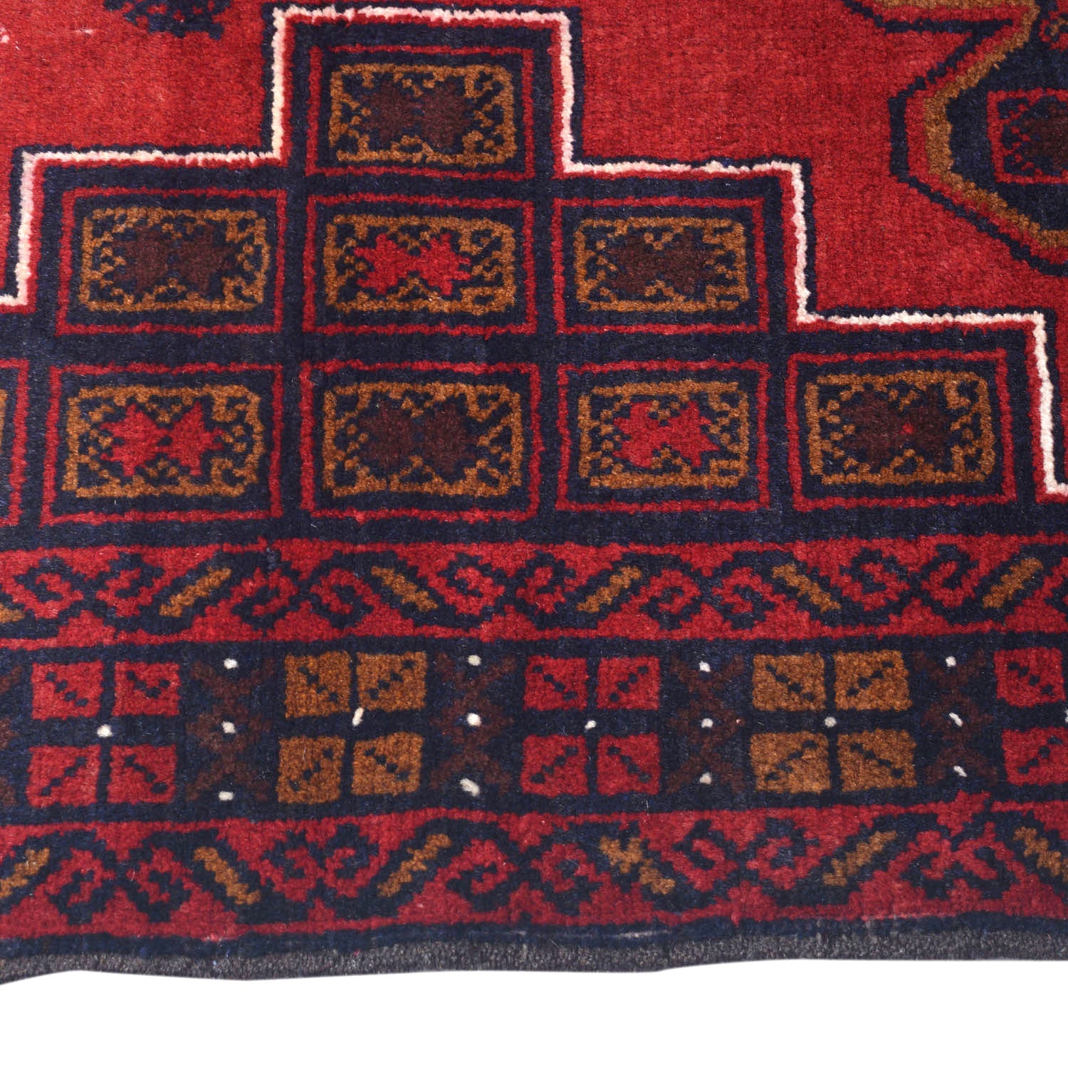 Baluchi Rug 3' 2 x 4' 4 (ft) - No. R13674