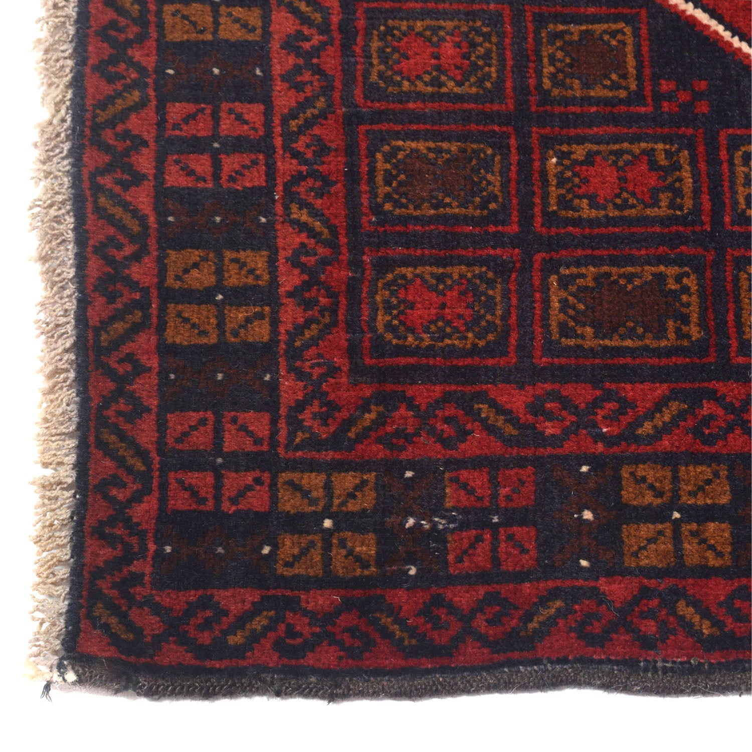 Baluchi Rug 3' 2 x 4' 4 (ft) - No. R13674