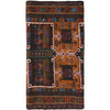 Baluchi Rug 4' 1 x 7' 1 (ft) - No. R14167