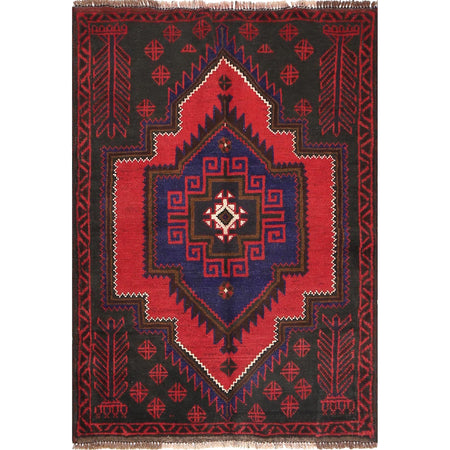 Tribal Baloch Rug 2' 9 x 4' 1 (ft) - No. R18959