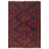 Traditional Baloch Rug 3' 0 x 4' 4 (ft) - No. r18992