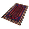 Hand Knotted Baluchi Rug 3' 1 x 5' 1 (ft) - No. R19056