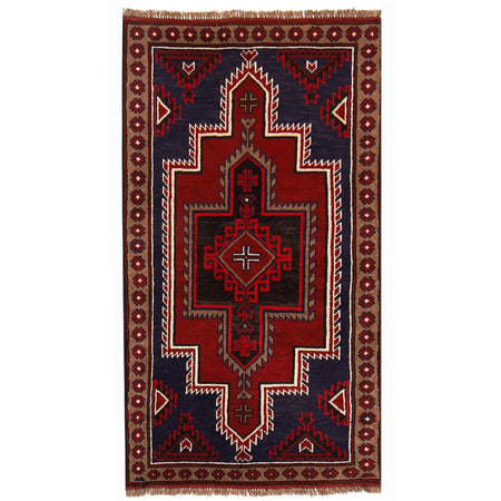 Tribal Baloch Rug 2' 9 x 4' 9 (ft) - No. R19062
