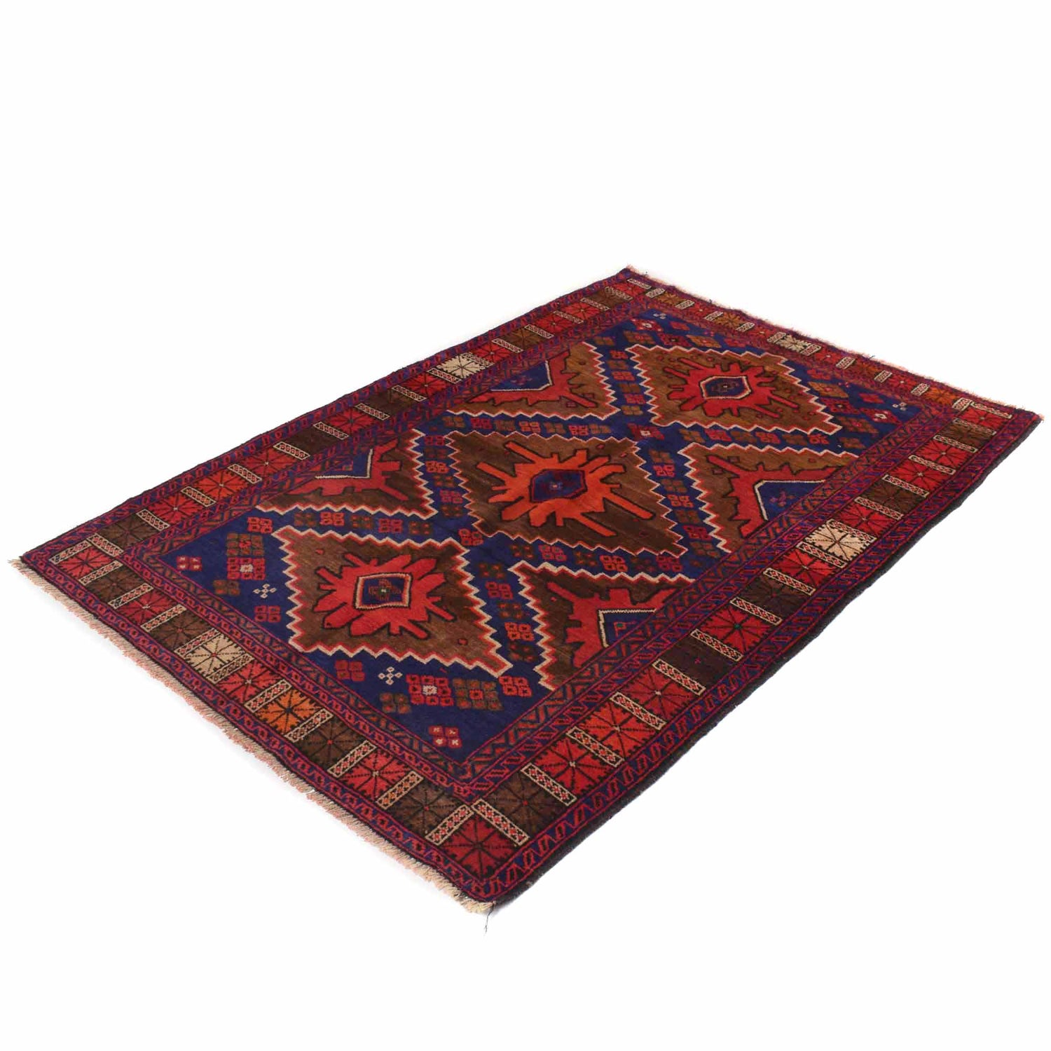 Baluchi Rug 4'3 x 6'1 (ft) - No. R19938