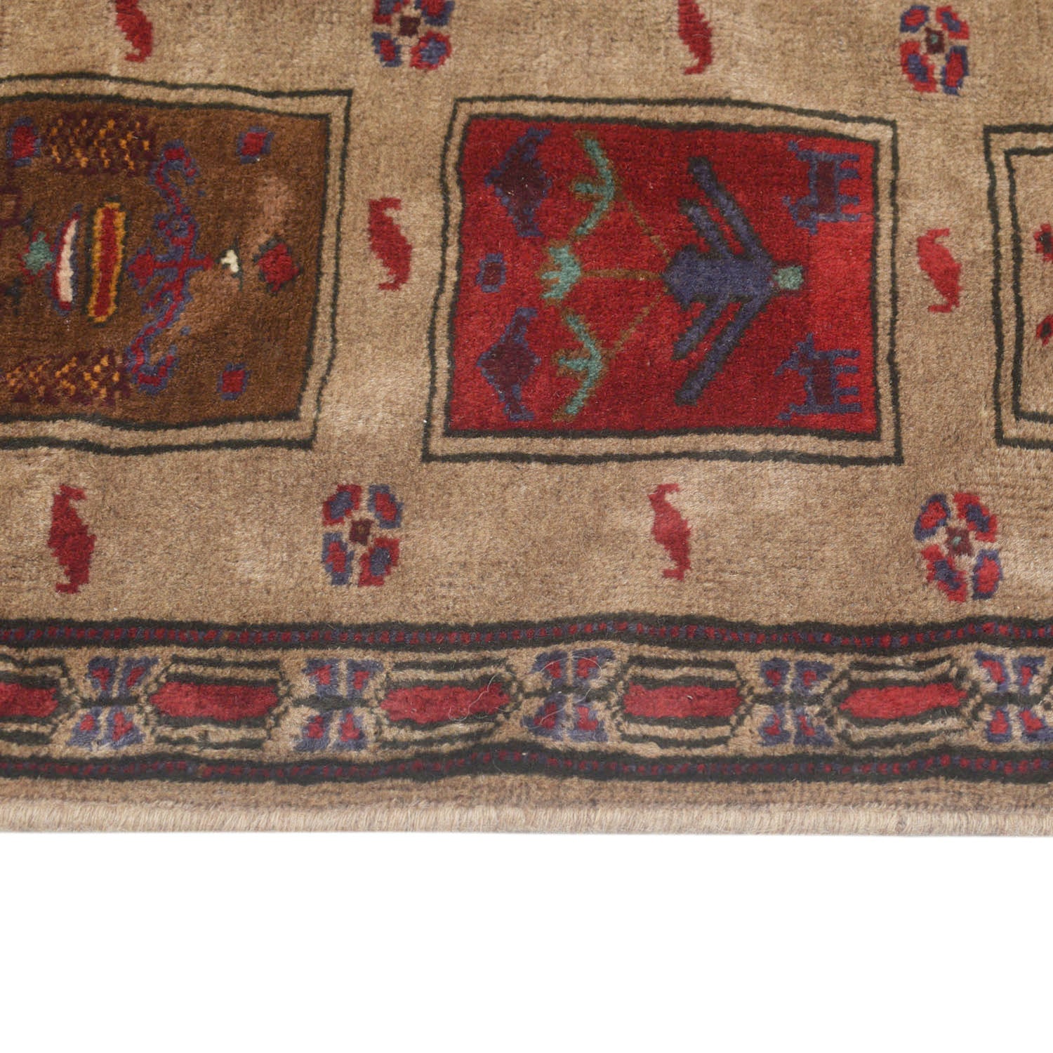 Baluchi Rug 2' 9 x 3' 9 (ft) - No. W11922