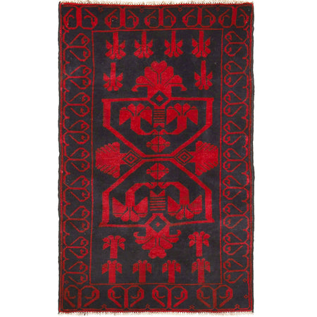 Baluchi Rug 2' 8 x 4' 7 (ft) - No. W13755