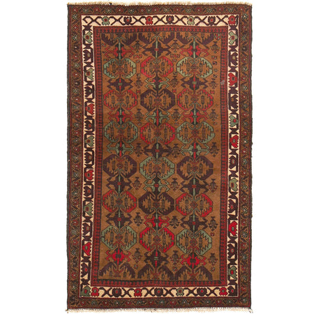 Baluchi Rug 2' 7 x 4' 5 (ft) - No. W13794