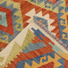 Handmade Vegetable Kilim 3' 3 x 4' 7 (ft) - No. Y16414