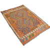 Handmade Vegetable Kilim 3' 4 x 4' 9 (ft) - No. Y16421