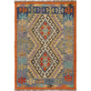 Handmade Vegetable Kilim 3' 3 x 4' 7 (ft) - No. Y16424